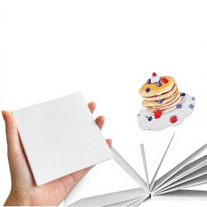 Bloc de papier aquarelle professionnel 24 feuilles 110 g/m² pour dessin et croquis, couverture rigide, reliure spirale supérieure - Product Image 2