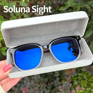 Lunettes carrées de grande taille, verres photochromiques pour hommes, lunettes de soleil, lunettes anti-lumière bleue, lunettes anti-UV400 anti-reflet pour femmes - Product Image 1