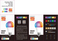 Ampoule LED intelligente RGB la plus populaire, lampe multicolore, lumière E27 3W 5W 9W 10W 15W, ampoule LED RGB, lampada led