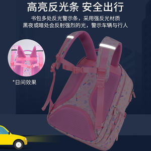 Mochilas Escolares Infantiles <span class=keywords><strong>de</strong></span> Dibujos Animados <span class=keywords><strong>de</strong></span> <span class=keywords><strong>Tik</strong></span> <span class=keywords><strong>Tok</strong></span> 2025, <span class=keywords><strong>Mochila</strong></span> Escolar Arcoíris para Niña - Product Image 4