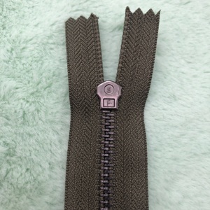 Antique Bạc 5 # closed-End kim loại dây kéo mịn và lag-Miễn phí nhà máy bán hàng trực tiếp - Product Image 2