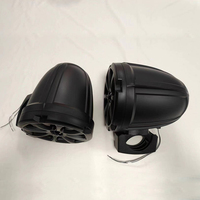 Haut-parleur marin audio stéréo étanche HiFi de 6.5 pouces 100W IP-X6 en plastique passif extérieur pour bateau