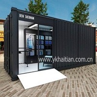 Conteneur de cuisine en extérieur, pour restaurant pré-alimentaire, kiosque mobile, design de café