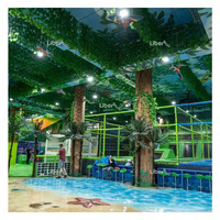 Trampolín Rectangular para interior de niños, cama elástica para parque infantil, de fábrica, de interior, a la venta