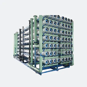 300TPH Mesin Desalinasi Braket Besar Sistem Osmosis Terbalik Air Asin Unit Osmosis Terbalik Braket