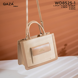 QAZA <span class=keywords><strong>Jiali</strong></span> 2024 Custom OEM Mujeres Bolsos de moda Bolso de mano Asa superior Satchel Monedero 2 en 1Set - Product Image 2
