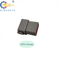 Connecteur femelle DT04-12Pin pour faisceau de câbles automobiles, boîtier de prise de câble électrique étanche pour l'automobile