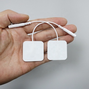 Özel Yapışkanlı Masaj <span class=keywords><strong>EMG</strong></span> Elektrot Jel Pedi Yapışkan Sünger 30*30mm Terapi Kas Elektrik Stimülatörü - Product Image 6