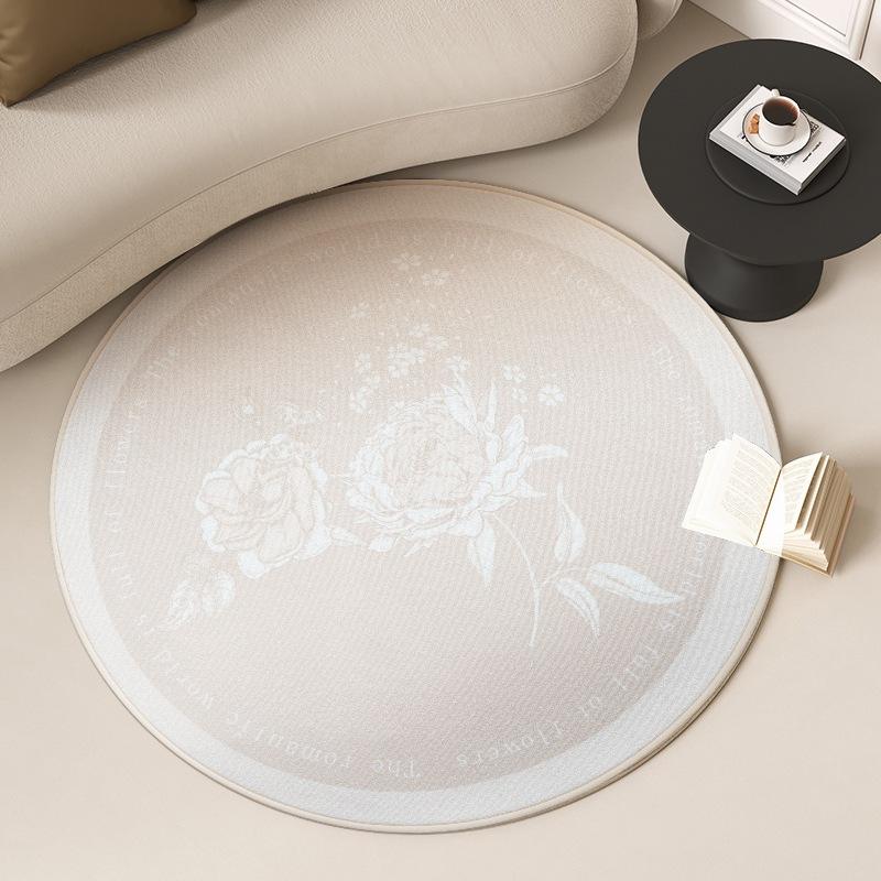 Flor de jade blanco redonda