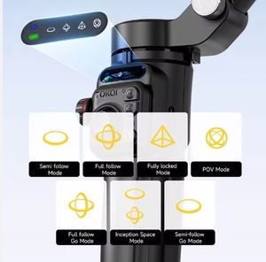 M06 <span class=keywords><strong>3</strong></span>- Gimbal Ai Theo Dõi Khuôn Mặt Xoay 360 Độ Cho Chân Đế Chống Rung Chuyên Nghiệp, Thanh Kéo Dài, Đèn Bổ Sung Cho Điện Thoại Di Động - Product Image 4