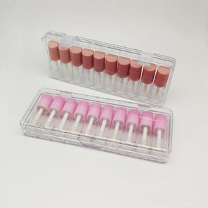 4Ml Plastik Pink Bulat Kosmetik Kosong <span class=keywords><strong>Lip</strong></span> <span class=keywords><strong>Gloss</strong></span> Tabung Kontainer dengan Tongkat 10 Buah Per Kotak Botol <span class=keywords><strong>Lip</strong></span> <span class=keywords><strong>Gloss</strong></span> - Product Image 3