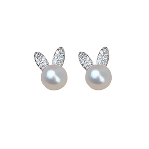 S925 Silver Ball Long Tassel <b>Earrings</b> for Women DIY Jewelry Accessories with Empty Holder Semi-Finished <b>Pearl</b> <b>Earrings</b> - Product Image 5