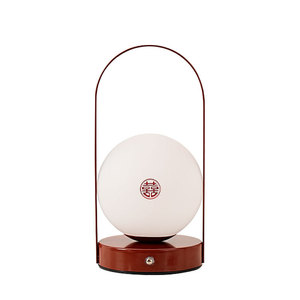 Par de lámparas de mesa portátiles modernas E26 Base de bombilla Lámparas de noche Energí<span class=keywords><strong>a</strong></span> de baterí<span class=keywords><strong>a</strong></span> para habitaciones de bodas mayores Decoración Boda de recién casados - Product Image 1