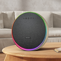 Altavoz Studio 9 Pro 5.4, Salida de 80W, Batería de 8000mAh, Iluminación LED RGB, Modo Dual Cableado/Inalámbrico, para Cine en Casa, Fiestas, Escenarios, Computadora