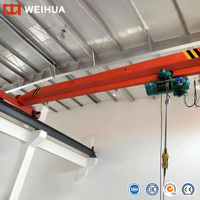 Pont roulant monopoutre électrique sur rail, haute technologie, personnalisé, 3 tonnes, 5 tonnes