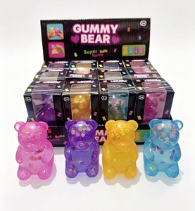 Jouet anti-stress souple et tendance en forme de cube de glace 3D de dessin animé, en sucre de malt, pour enfants, unisexe, service d'échantillonnage disponible - Product Image 3