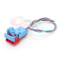 1801425-1 TE Connectivity Connecteur de verrouillage à 2 broches Connecteur automatique pour Renault (2 bornes) Conducteurs d'oreiller à 2 broches Passager