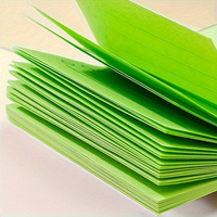 Liste de tâches aux couleurs assorties Notes autocollantes Bloc-notes auto-adhésif Pack de papeterie esthétique pour fournitures scolaires et de bureau