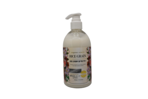 Traditional Korean Style Liquid Rice Exfoliating <b>Soap</b> For Gentle Body Scrubbing And Care - Product Image 2