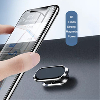 Support de téléphone magnétique multi-angles personnalisé, rotation à 360°, support de téléphone portable flexible, support de tableau de bord de voiture, support de voiture