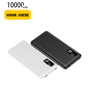 Promotion Mini USB Power Bank Portable 10000mah Charger Custom Logo Slim Best Mobile Powerbank 10000 MAh