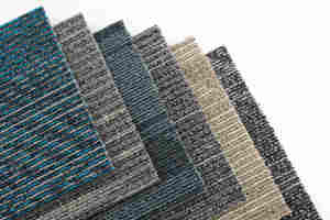 <span class=keywords><strong>Dalles</strong></span> de moquette magnétiques pour sols surélevés en acier, revêtement de sol en <span class=keywords><strong>dalles</strong></span> de moquette pour bureau, système de sol surélevé facile d'entretien - Product Image 4