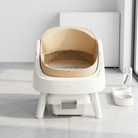 Litière automatique pour chat AutoScooper 11, très vendue, nettoyage facile sans effort, matériaux écologiques, contrôle des odeurs, pour toutes les races de chats