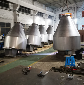Système d'alimentation automatisé avec trémie conique en acier inoxydable sur mesure OEM/ODM, résistant à la corrosion, en tôle, pour silo - Product Image 1
