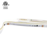 Bande lumineuse LED Raymates COB LED Side View 420 puces/m SPI WS2811 Blanc chaud 2700K 10W/m PCB 10mm DC12V UL