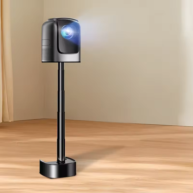 2024 ZTX Projector Factory TS-1 Home Theater Wifi Projector 240 ANSI Portable Wifi LCD Projector 4K Cinema Proyector with Stand