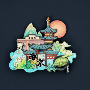 Creative Custom 3D Wooden Epoxy <b>Fridge</b> Magnet City Landmark Travel Souvenir Eco-Friendly Refrigerator Magnet Home Decoration - Product Image 5