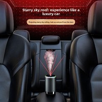 Nouveau diffuseur d'arômes intelligent pour voiture New Star Top Metal avec parfum léger et éclairage d'ambiance, capacité 25-50 ml, à fixer sur le siège