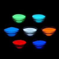 Poudre de pigment inorganique neutre et fluorescente en aluminate de strontium, qui brille dans le noir, pour le nail art, le maquillage corporel/du visage 040
