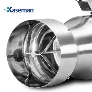 Kaseman 12 inch KCV compact constant venturi valve pressure independent SUS304 VAV HVAC air supplier venturi valve for cleanroom