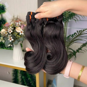 ผมต่อแบบ Hook Wave Bundles คุณภาพ Super Double Drawn แท้ 100% สีธรรมชาติ - Product Image 1