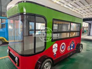 LED Neon Light Fast Food Truck Mobile Juice Bar Catering Cart with Rust Resistant <b>Frame</b> 5 Meters Length for Sale - Product Image 3