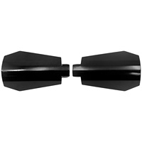 Protector de Manos para Motocicleta Negro para Modelos Harley Sportster XL 883 1200 Dyna FXDB FXDL FXRS Touring