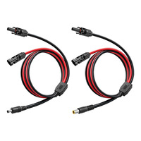 Câble d'alimentation MC4 vers DC7909, fil de charge pour panneau solaire, adaptateur mâle DC5521 pour batterie à énergie nouvelle