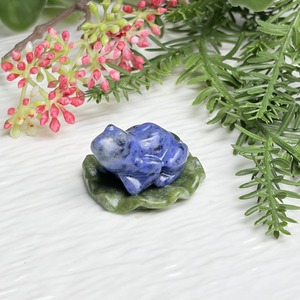 Venta al por mayor de estatuas de rana de cristal [boho], piedra decorativa de cristal para atracción de riqueza, tallado en piedra, fragmentos de piedra en bruto, colección de minerales - Product Image 3
