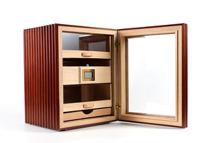 Humidor électronique pour cigares avec de bonnes étagères en bois de cèdre pur et contrôle constant de l'humidité pour les boîtes à cigares - Product Image 4