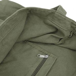 Sac fourre-tout en toile de coton 16 oz grande capacité avec poche intérieure, double usage pour le campus, les étudiants, les voyages, les courses, sac à bandoulière - Product Image 2