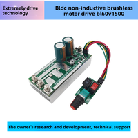 60V1500W Bldc Regulador de velocidad de placa de controlador de Motor sin escobillas de CC trifásico no inductivo de alta potencia para redes de comunicación