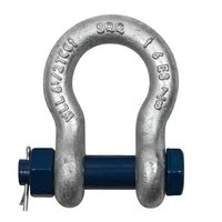 NBHC001SH Manilles d'ancrage de sécurité à usage intensif Bon prix et haute qualité Manille d'arc de type américain G2130