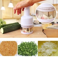 Hachoir manuel pour légumes, aliments, cuisine, presse, coupe, éplucheur, trancheur, hachoir, facile à nettoyer, portable