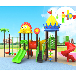 TRUST Équipement <span class=keywords><strong>de</strong></span> parc d'attractions extérieur pour enfants et parents, toboggan arc-en-ciel en acier et plastique, capacité 100-500 kg - Product Image 5
