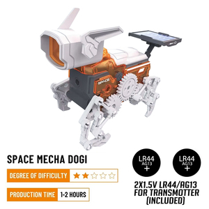 JinYing DIY Solar <b>Robot</b> <b>Toy</b> 138 Pieces 4 in 1 Space Adventure Electric Space Car <b>Toy</b> Assembly Kit for Kids - Product Image 2
