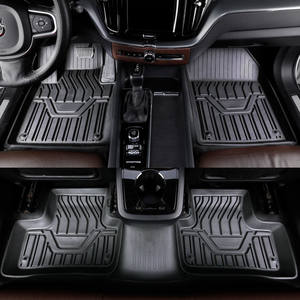 Accessoires d'intérieur de voiture antidérapants imperméables à tous les temps, tapis de sol TPE, tapis de pied pour <span class=keywords><strong>VOLVO</strong></span> <span class=keywords><strong>XC60</strong></span> 2018 2019 2020 - Product Image 5