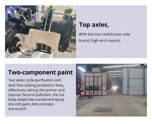 Remolque de cama baja desmontable Remolque Lowboy Rimorchio Escavatore - Product Image 4