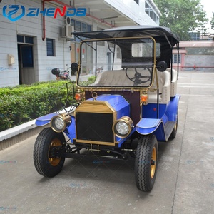รถยนต์ไฟฟ้าคลาสสิควินเทจรุ่นล่าสุดสีน้ำเงินสำหรับขายเพื่อการขนส่งพิเศษ รถยนต์ไฟฟ้าเรโทรวินเทจคลาสสิค - Product Image 1