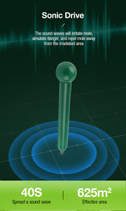 Aosion Bằng Sáng Chế Thương Hiệu Ngoài Trời Pin <span class=keywords><strong>Powered</strong></span> Vườn Sử Dụng Rắn Không Thấm Chống Gopher Vole Sonic <span class=keywords><strong>Mole</strong></span> <span class=keywords><strong>Repeller</strong></span> - Product Image 3